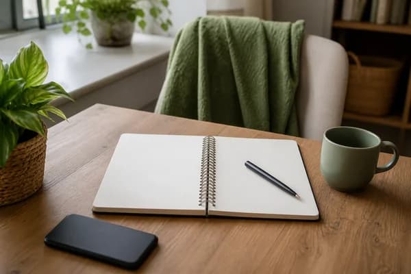 Scrivania di riflessione sugli schemi ADHD